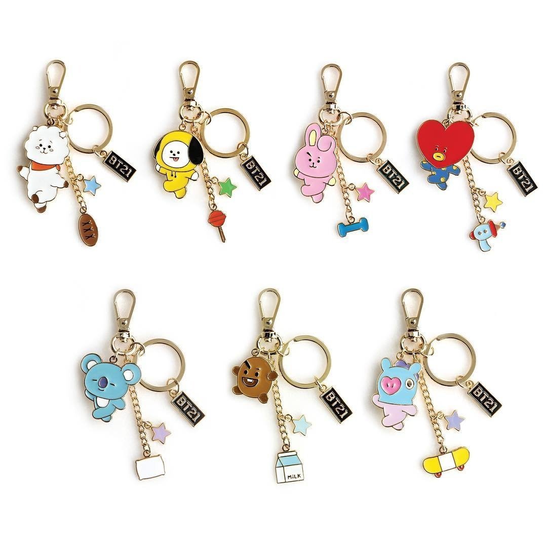 [BT21] Metal Keyring