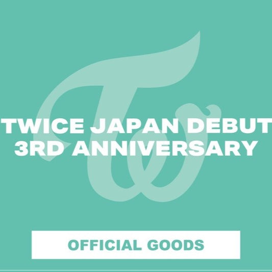 [TWICE] Japan Debut 3rd Anniversary Goods