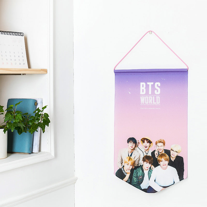 [BTS] BTS World Badge Flag