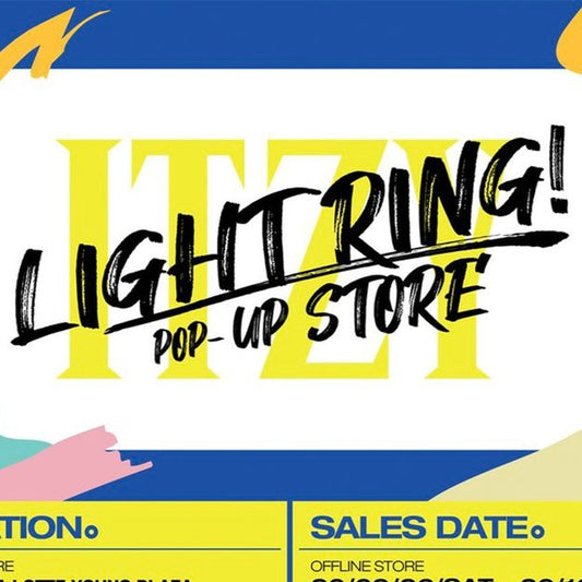 [ITZY] Light Ring Pop Up Store Merchandise