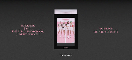 [BLACKPINK] 4+1 The Album Photobook : Limited Edition : YG POB