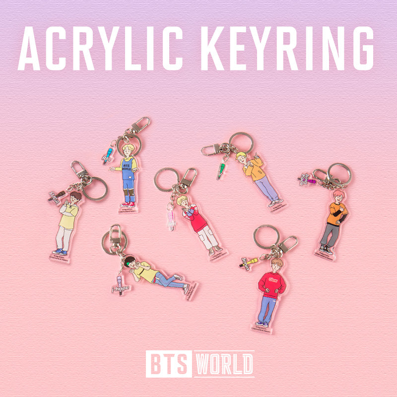 [BTS] BTS World Acrylic Keyring