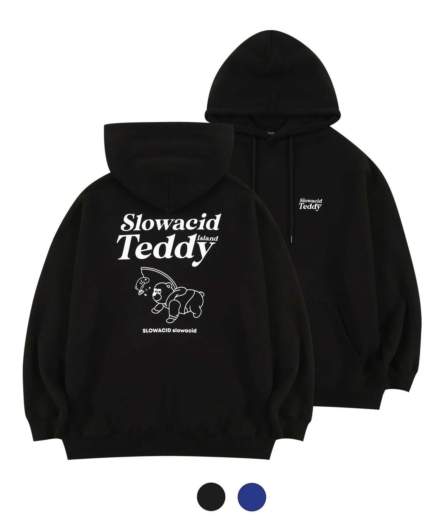 [NCT] Slow Acid x Teddy Island : Salmon Teddy Hoodie