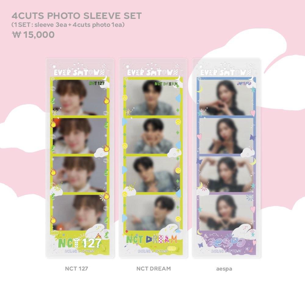 [NCT] NCT Dream : EVER SMTOWN : Kwangya@Everland MD : 4 Cuts Photo Sleeve Set