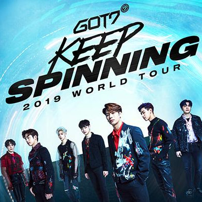 [GOT7] Keep Spinning 2019 World Tour : Official Merchandise MD : Trading Card Set