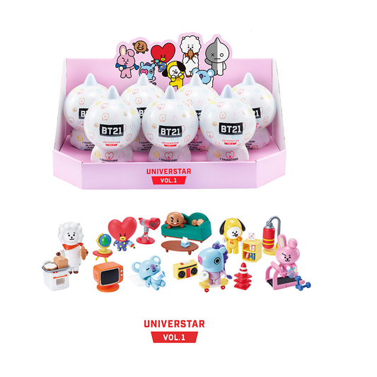 [BT21] Collectable Figurine Blind Pack Vol 1 : Base Camp Theme
