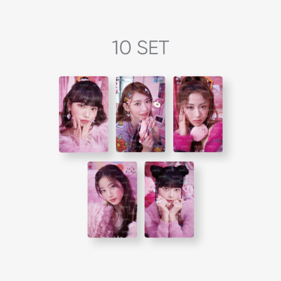 [LE SSERAFIM] Fearless : Japan : Photo Card 10Set