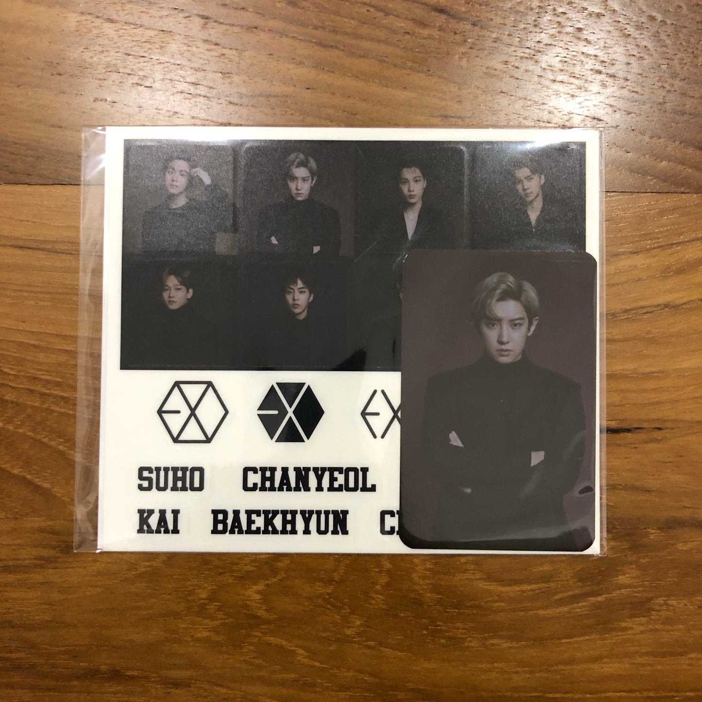 [EXO] Official Lightstick Version 3 Photocard + Sticker Set