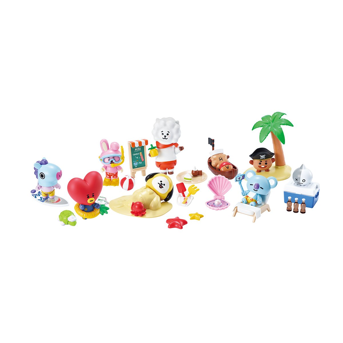 [BT21] Collectable Figurine Blind Pack Vol 2 : Summer Vacation Theme