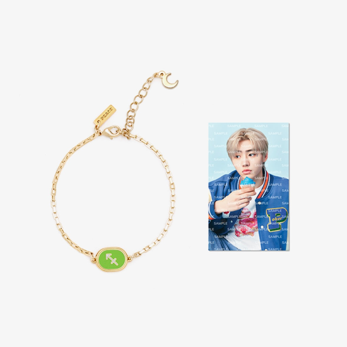 [ENHYPEN] Sunghoon : Birthday Official Merch : Wish Bracelet (Gold)