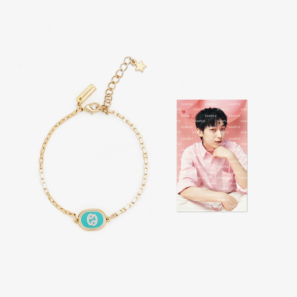 [ENHYPEN] Sunoo : Birthday Official Merch : Wish Bracelet (Gold)