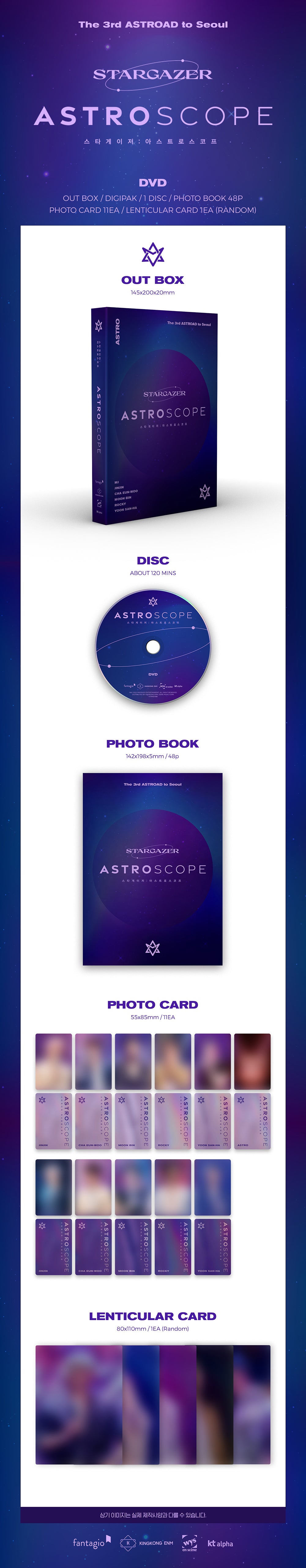 [ASTRO] The 3rd Astroad To Seoul Stargazer DVD