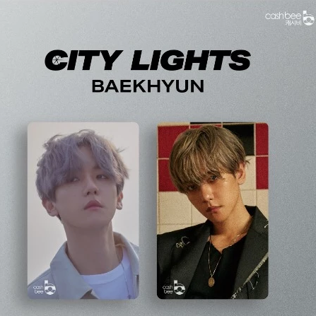 [EXO] Baekhyun : City Lights : Pop Card TMoney Cashbee