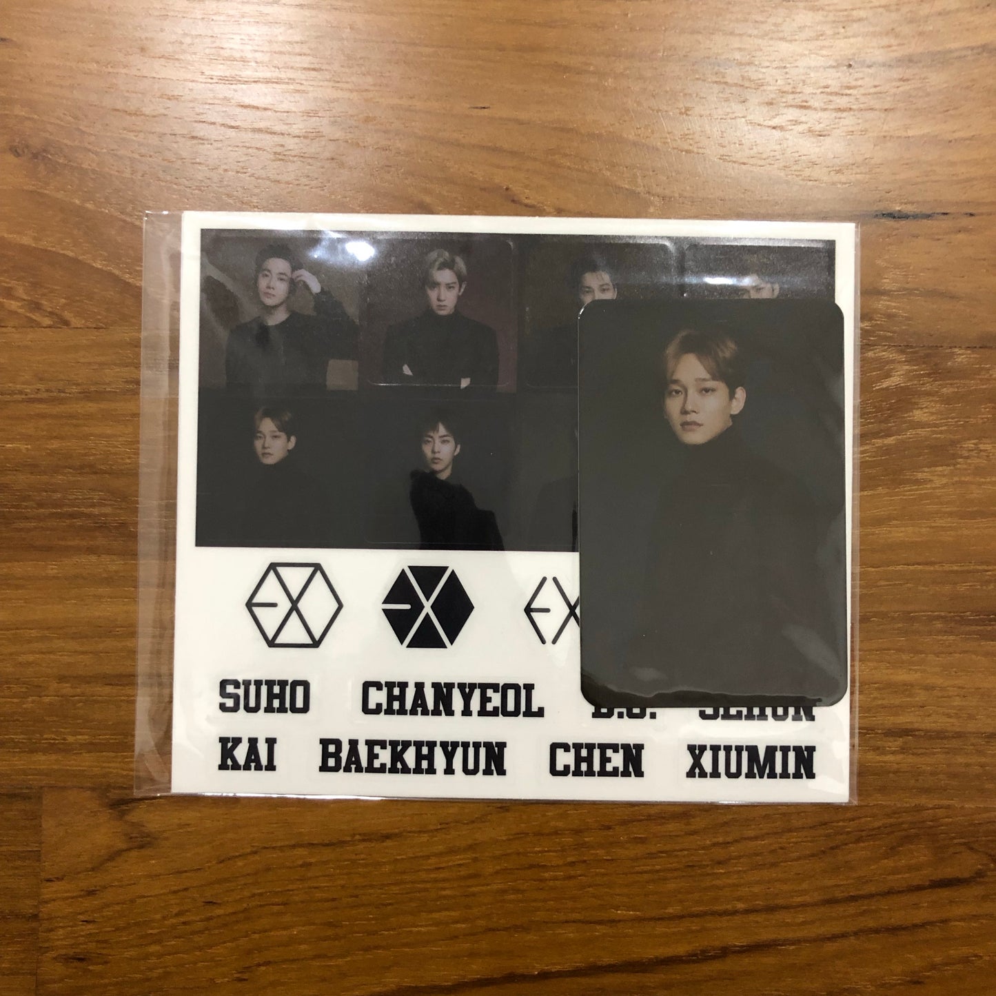 [EXO] Official Lightstick Version 3 Photocard + Sticker Set