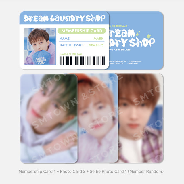 [NCT] NCT Dream : Dream Laundry Shop : Random Laundry Card Pack