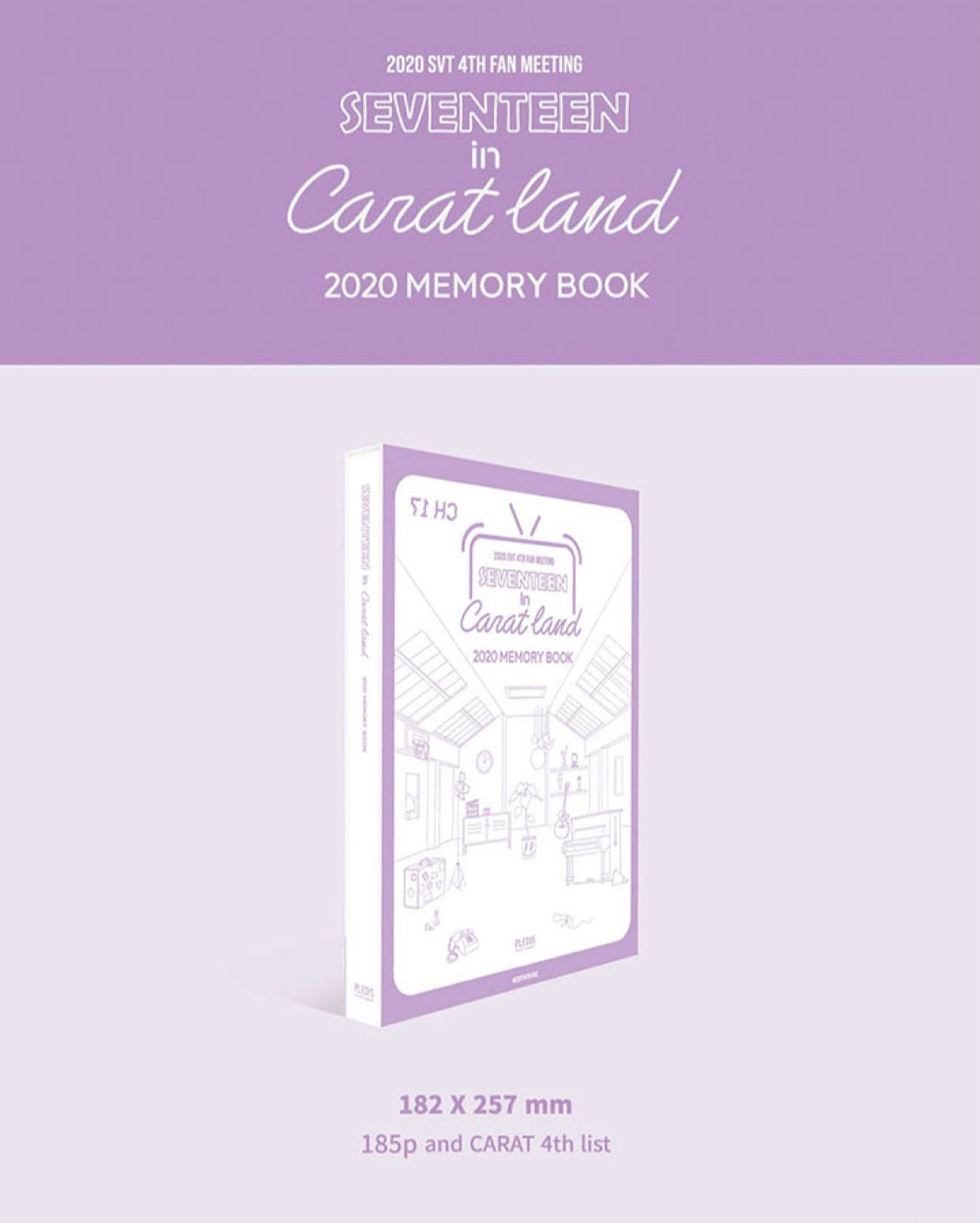 [SEVENTEEN] 2020 Seventeen 4th Fan Meeting : Seventeen In Carat Land : 2020 Memory Book