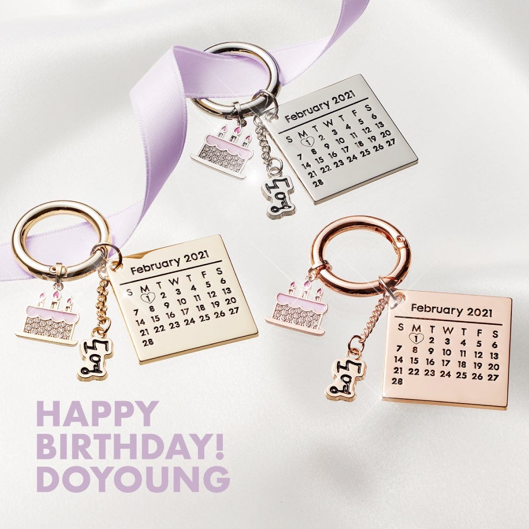 [NCT] Happy Birthday Doyoung : Artist Birthday Keyring