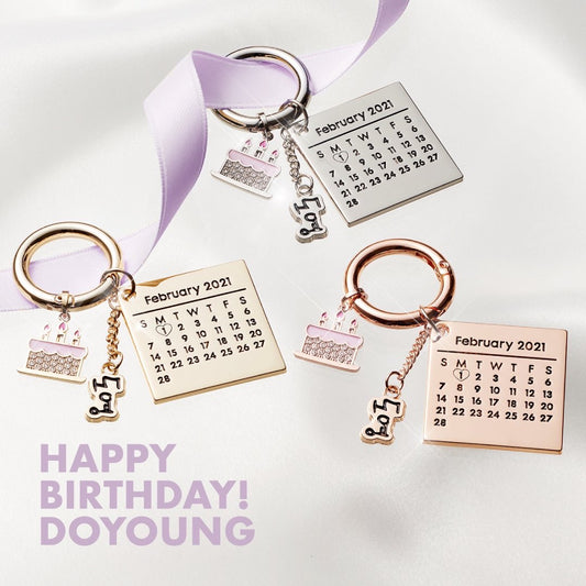 [NCT] Happy Birthday Doyoung : Artist Birthday Keyring