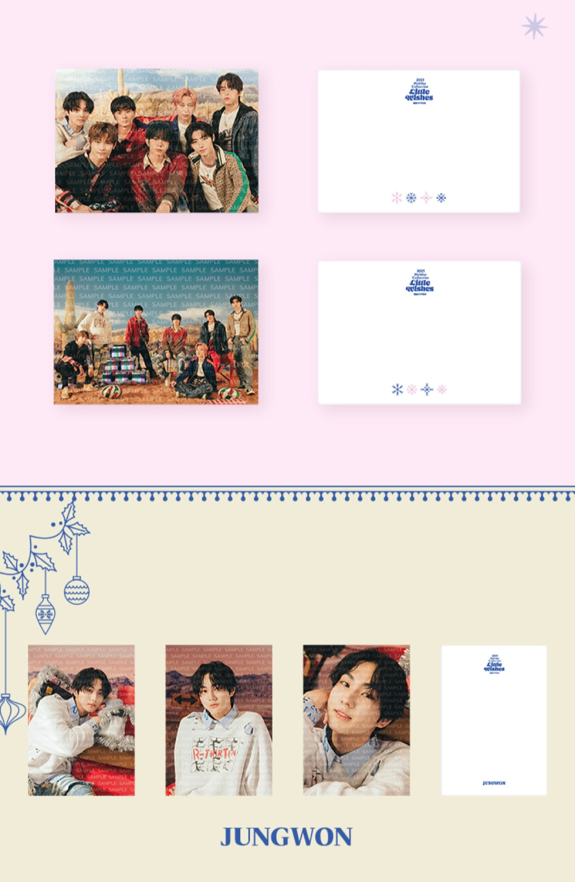 [ENHYPEN] 2021 Holiday Collection : Little Wishes : Photo Book