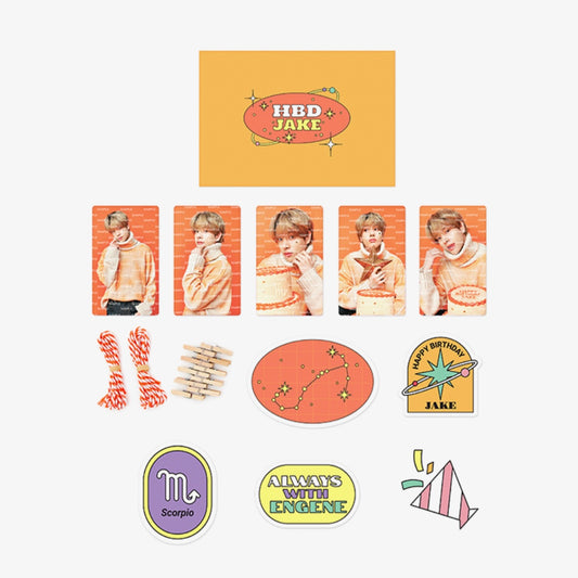 [ENHYPEN] Jake : Birthday Official Merch : DIY Photo Card Garland