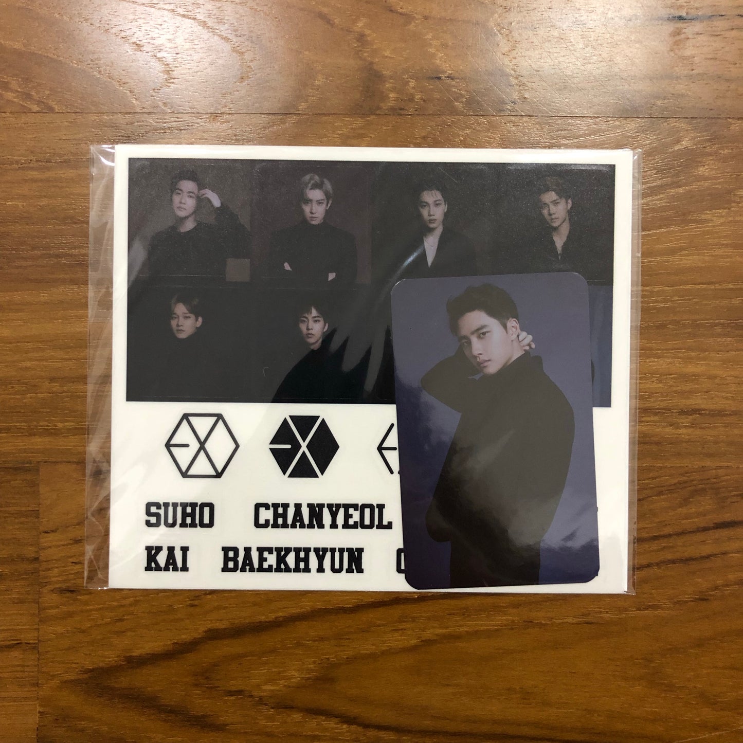 [EXO] Official Lightstick Version 3 Photocard + Sticker Set