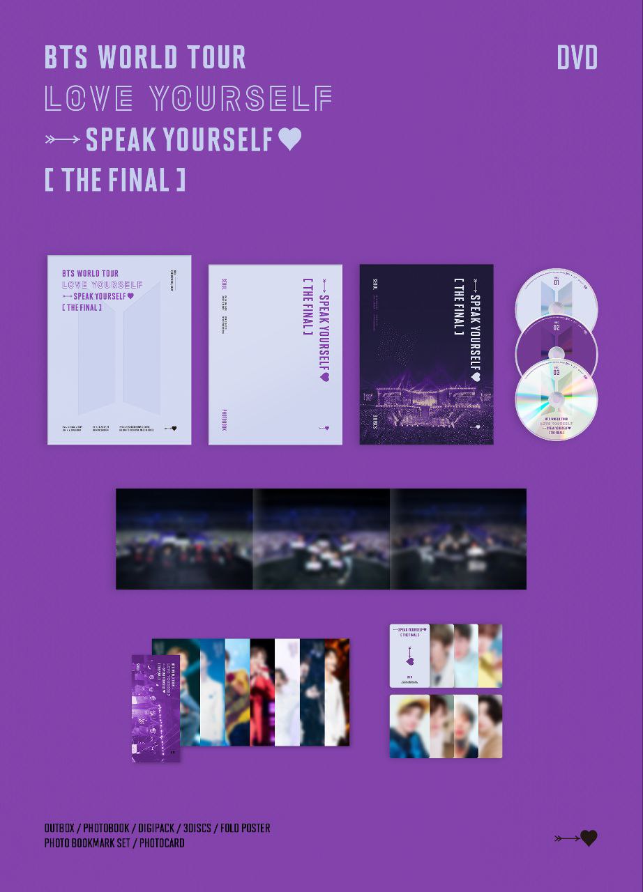 [BTS] World Tour Love Yourself : Speak Yourself (The Final) : DVD