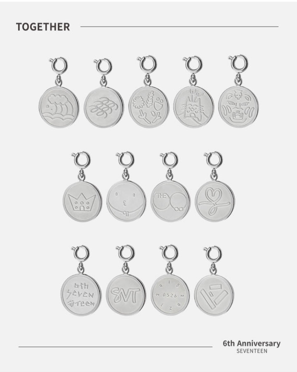 [SEVENTEEN] 6th Anniversary : Celebration Pendant