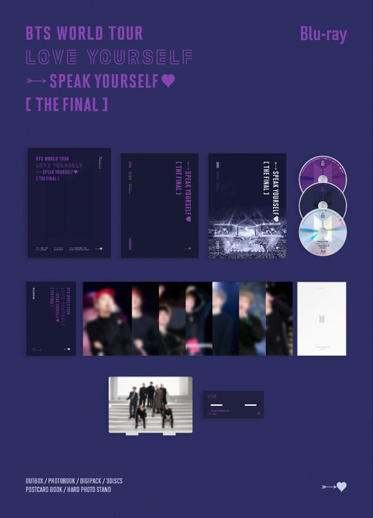 [BTS] World Tour Love Yourself : Speak Yourself (The Final) : Blu-Ray