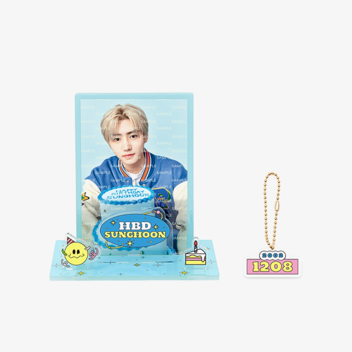 [ENHYPEN] Sunghoon : Birthday Official Merch : Acrylic Frame & Keyring