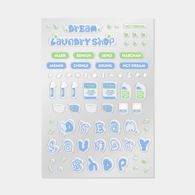 [NCT] NCT Dream : Dream Laundry Shop : Photo Holder & Sticker