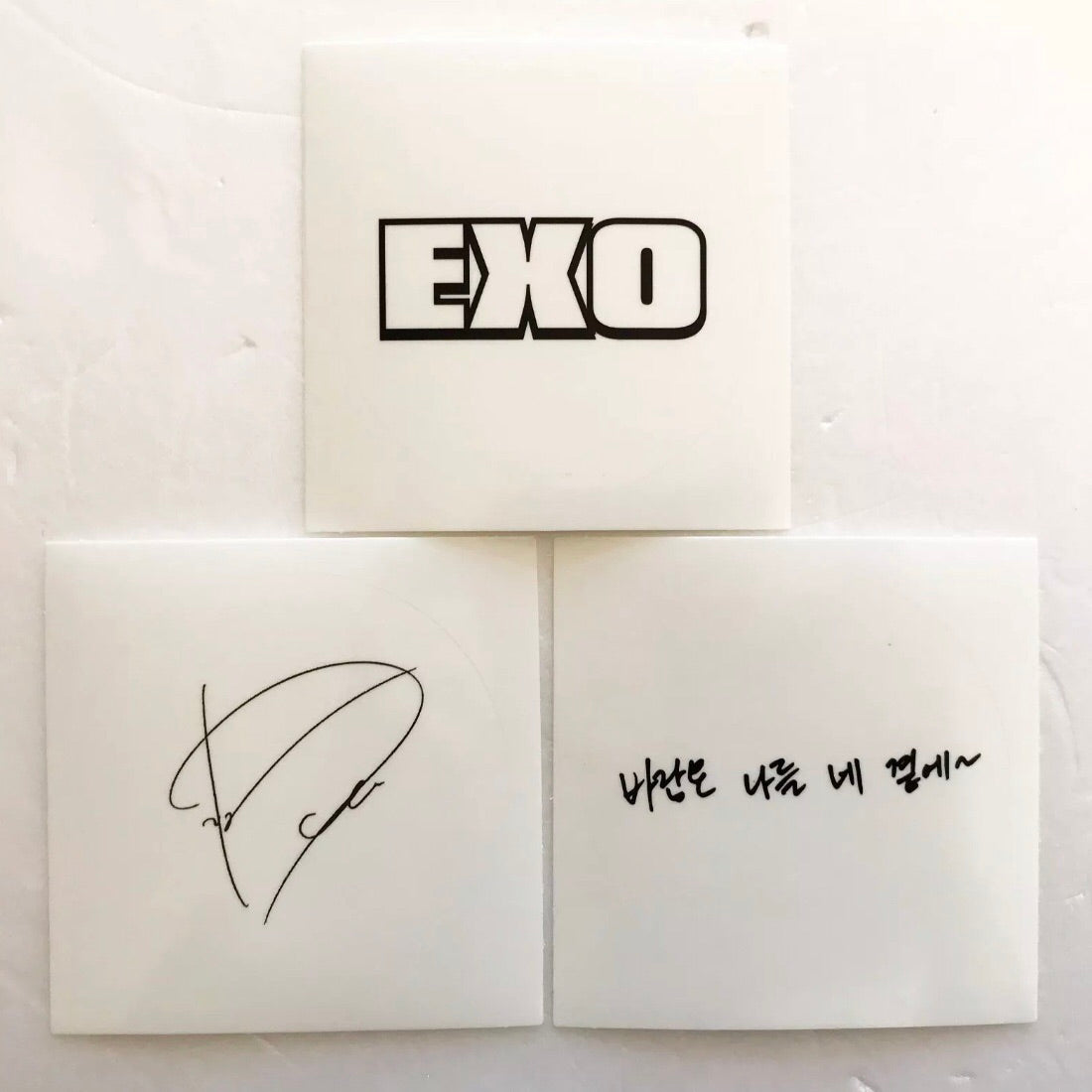 [EXO] Christmas 2017 SMTown Limited Edition SUM Event Message Sticker