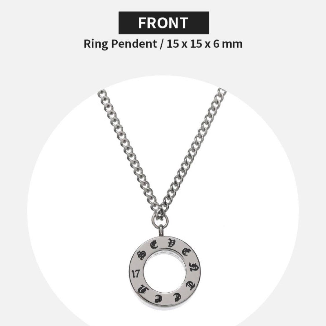 SEVENTEEN] 6th Anniversary : Celebration Necklace – krmerch