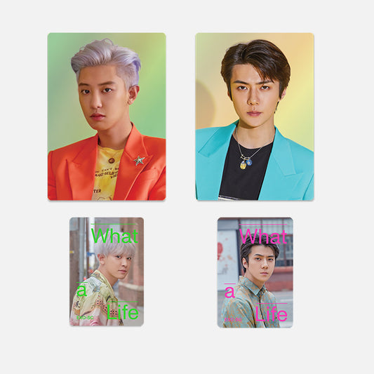 [EXO] EXO-SC : What A Life : Hologram Card Holder Set