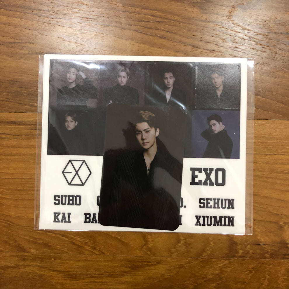[EXO] Official Lightstick Version 3 Photocard + Sticker Set – krmerch