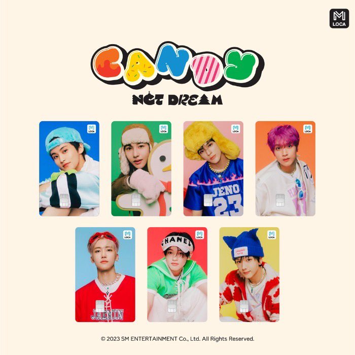 [NCT] NCT Dream : Candy : Locamobility Card