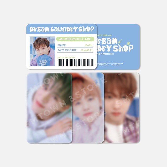 [NCT] NCT Dream : Dream Laundry Shop : Random Laundry Card Pack