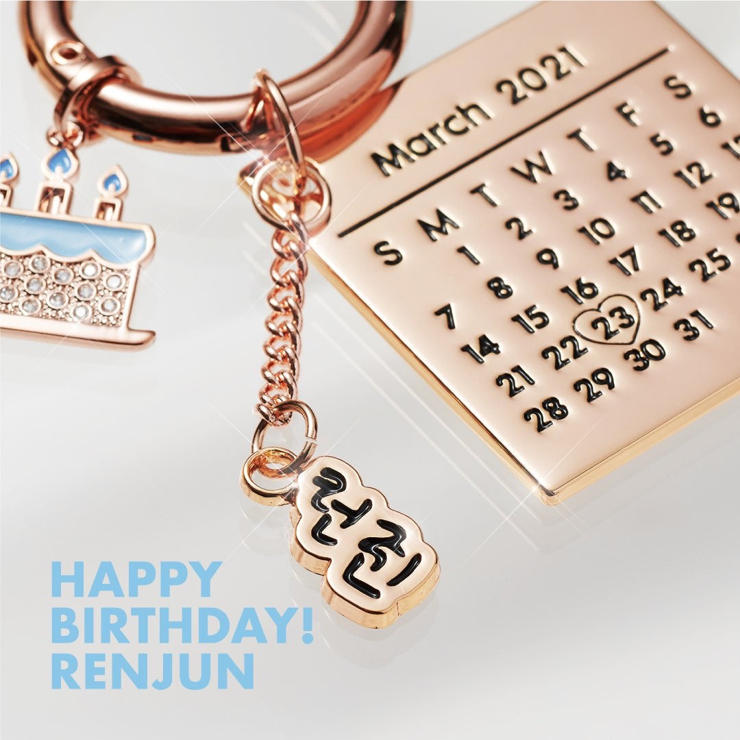 [NCT] Happy Birthday Renjun : Artist Birthday Keyring