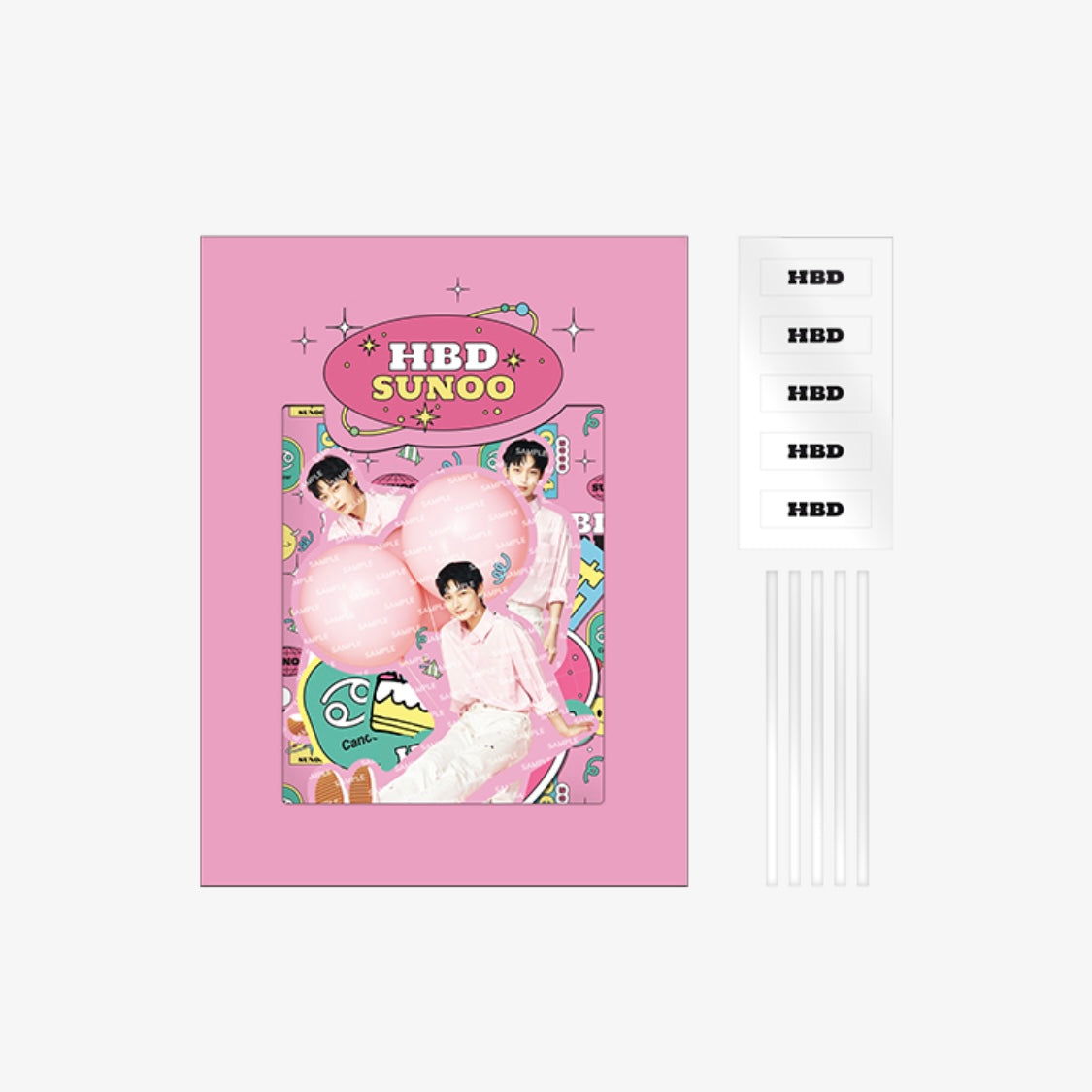 [ENHYPEN] Sunoo : Birthday Official Merch : Deco Sticker Set