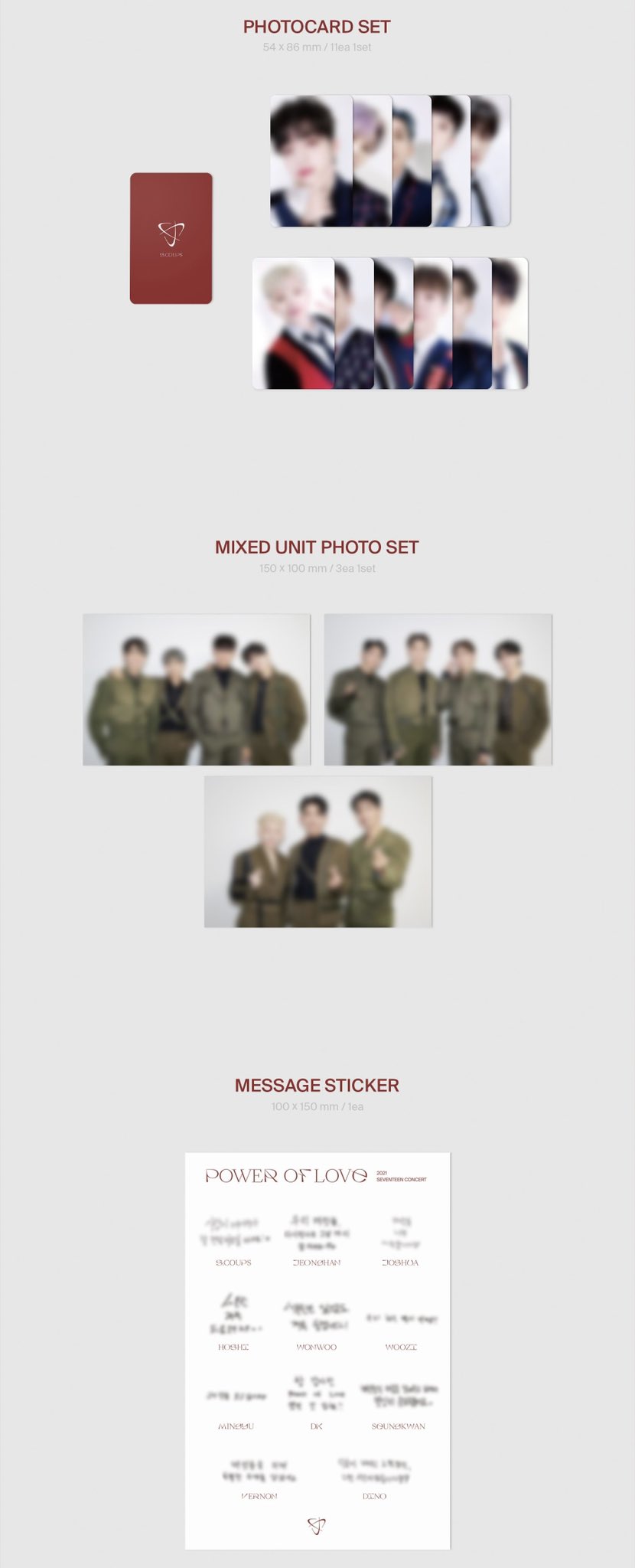 SEVENTEEN] 2021 Seventeen Concert : Power Of Love : DVD – krmerch