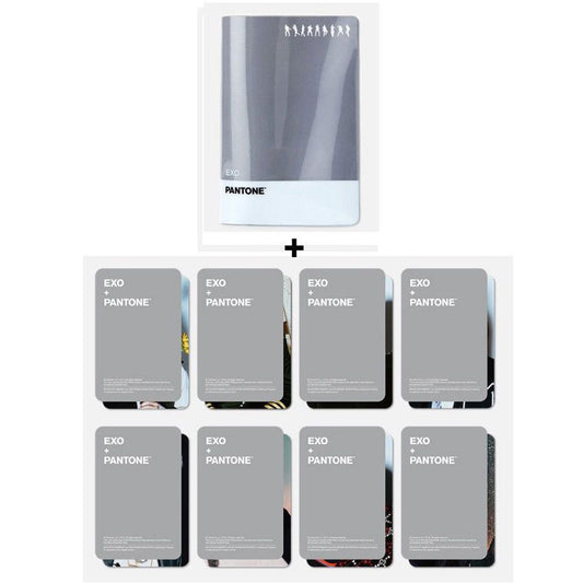 [EXO] Pantone : Photo Passport Wallet + Photocard