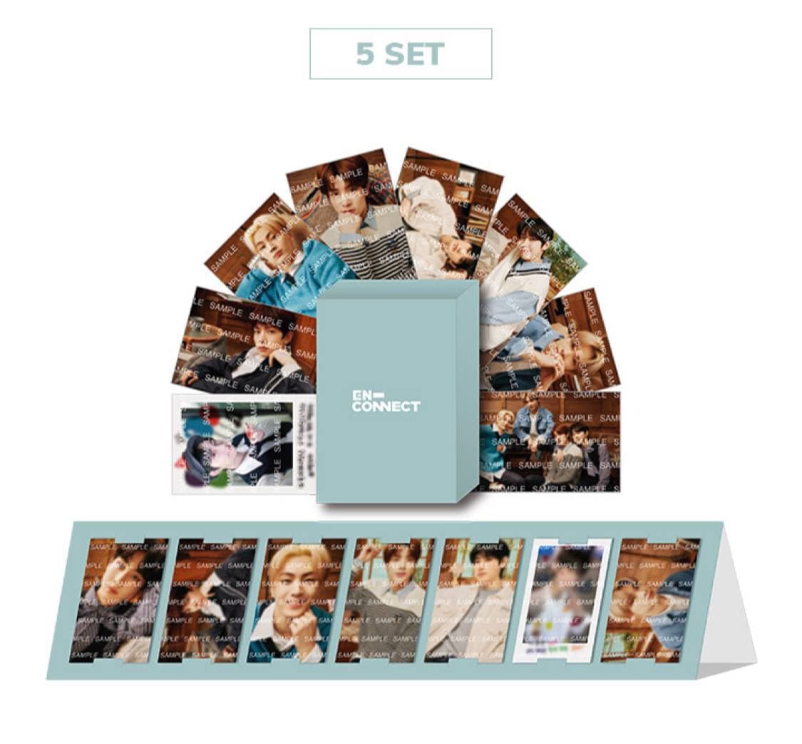 ENHYPEN] Fanmeeting En-Connect : Trading Card Set - 1/5/10 – krmerch