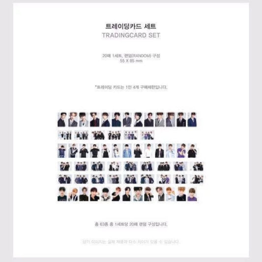 [SEVENTEEN] Ideal Cut Concert Official Merchandise : Trading Card Set