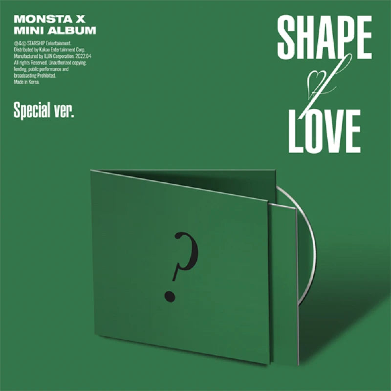 [MONSTA X] Shape Of Love (Special Ver.)