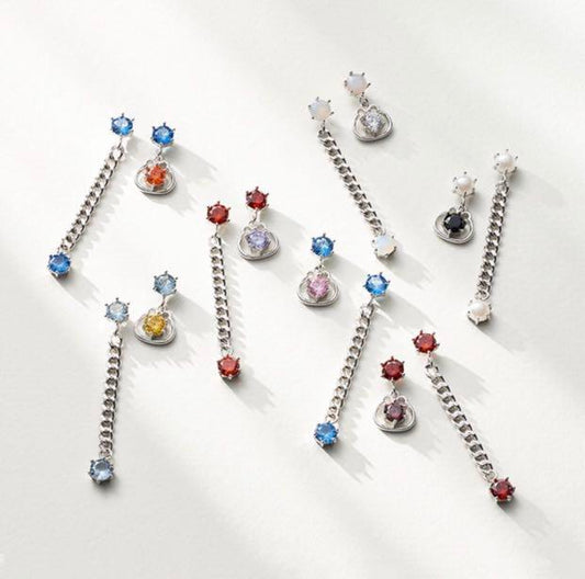 [MONSTA X] Twotuckgom x Monsta X : Birthstone Earrings