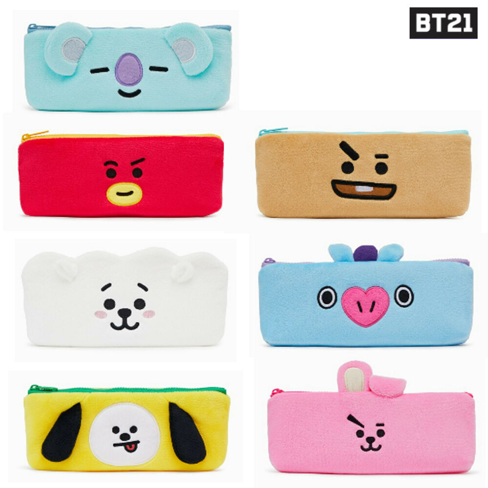 [BT21] Plush Pencil Case – krmerch