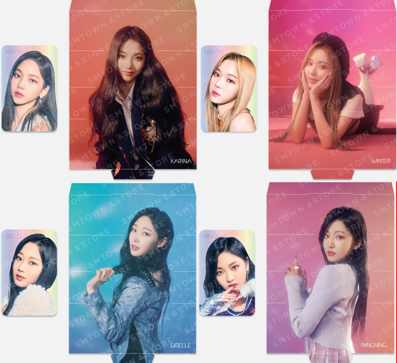 [AESPA] Forever : Hologram Photocard Set