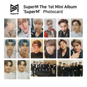 [SUPERM] 1st Mini Album : Official Photocards