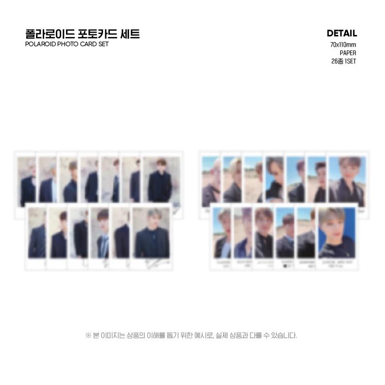 [SEVENTEEN] Ode to You Concert Merchandise : Polaroid Photocard set