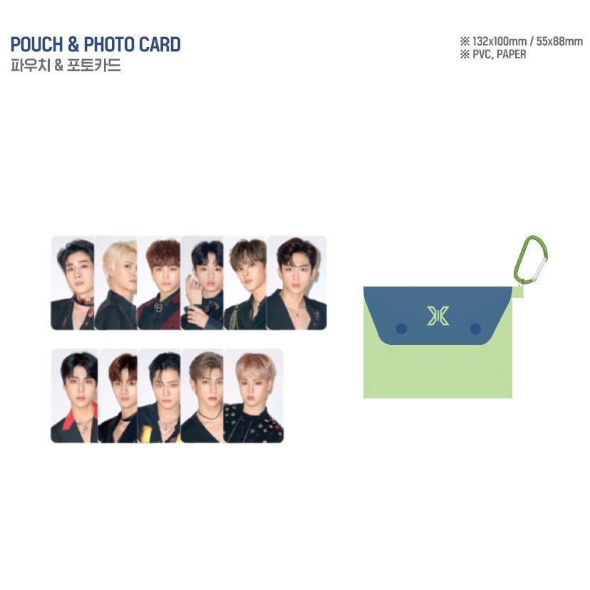 [X1] Premier Show Concert Merchandise : Pouch + Photocard Set