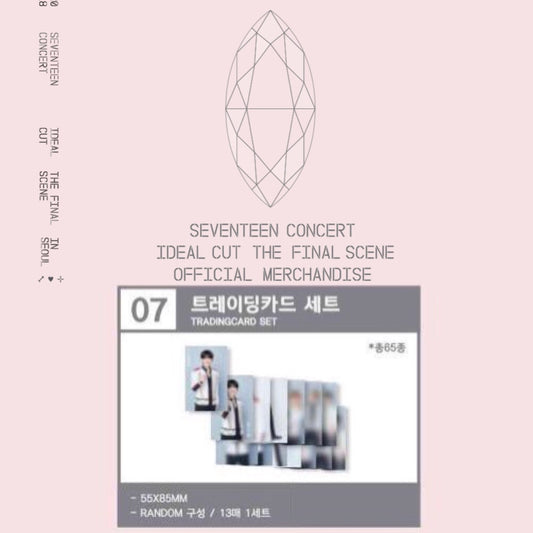 [SEVENTEEN] Final Scene Concert Official Merchandise : Trading Card Set